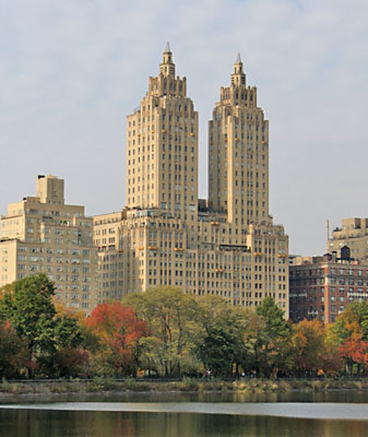 Alte Hochhäuser am Central Park in New York